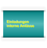 Einladungen interne Anlässe